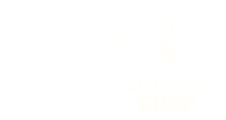 Logo Génération COOP artisans du bâtiment.